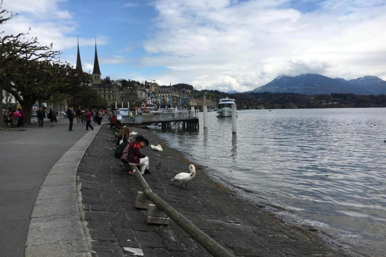 Affordable Rooms In Heart Of Lucerne Luaran gambar